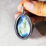 Labradorite 925 pendant