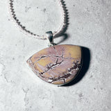 Sonoran dendritic rhyolite jasper 925 pendant