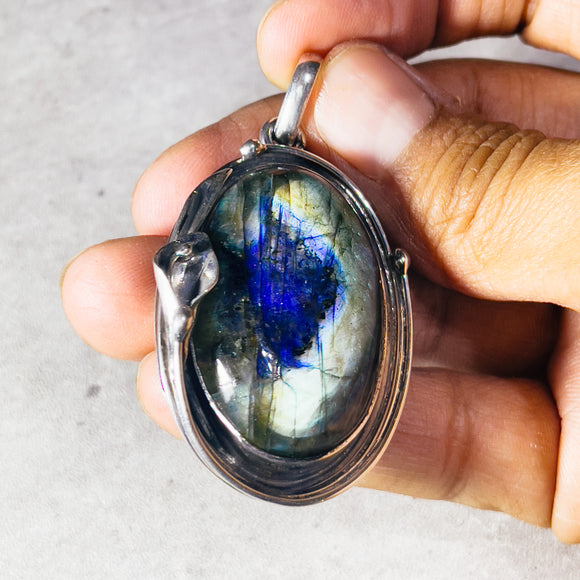 Labradorite 925 pendant