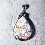 Laguna lace agate 925 pendant