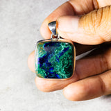 Azurite Malachite 925 pendant