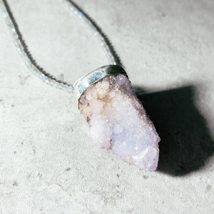 Spirit quartz 925 pendant