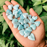 Larimar hearts