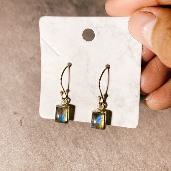 labradorite rectangle 925 dangles