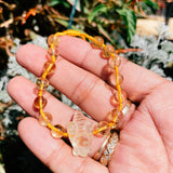 Citrine Bee adjustable bracelet