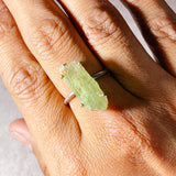 Green kyanite 925 sz7.75 ring