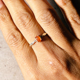 Carnelian 925 ring