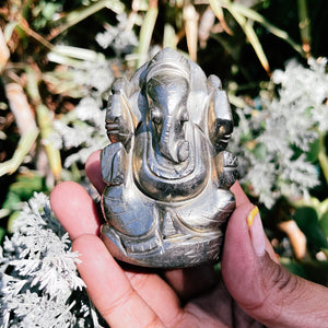 Pyrite Ganesha