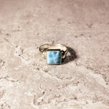 Larimar 925 s6.75 ring