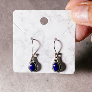 Lapis lazuli 925 dangles