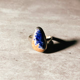 Sodalite 925 s8.25 ring