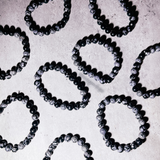 Snowflake obsidian 8mm stretch bracelet