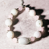 Lotus seed jade RQ adjustable bracelet