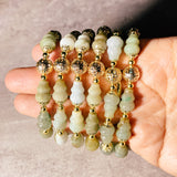 Burmese jade gourd bracelet