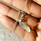 Ethiopian Opal nugget 925 necklace