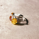 Baltic Amber 925 sz9 ring