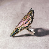 Aura kyanite 925 sz6 ring