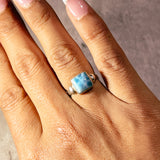 Larimar 925 s6.75 ring