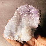 Amethyst chalcedony specimen