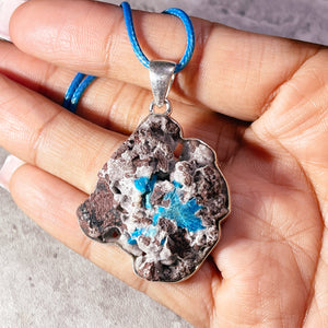 Cavansite 925 pendant