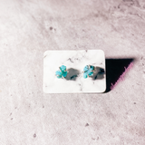 Sleeping beauty turquoise 925 studs