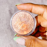 1 ounce copper zodiac coin