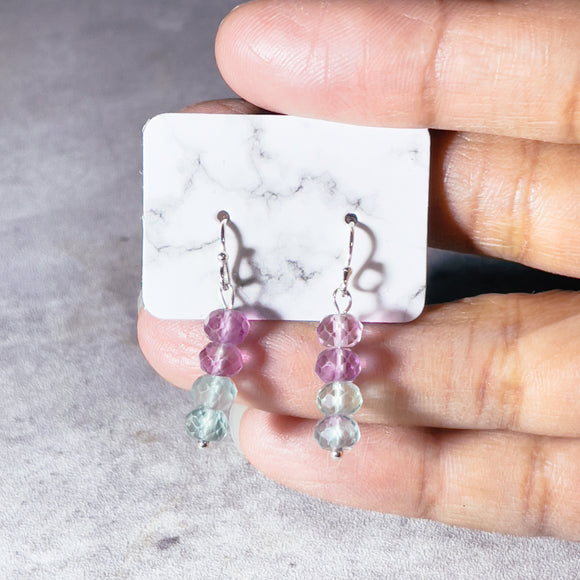 Fluorite 925 dangles