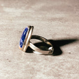 Sodalite 925 s8.25 ring