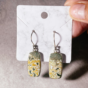 Ocean jasper 925 dangles