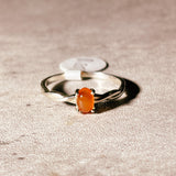 Carnelian 925 ring