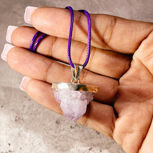 Spirit quartz 925 pendant