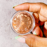 1 ounce copper zodiac coin