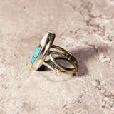 Spiny oyster turquoise 925 s6 ring