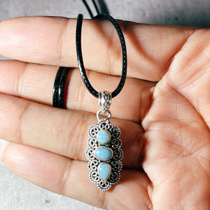 Larimar 925 pendant