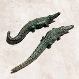 Verdite serpentine alligator