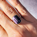 Sugilite 925 adjustable ring