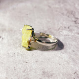 Brucite 925 sz7 ring