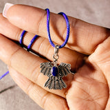 Lapis lazuli eagle 925 pendant