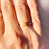 Mexican fire opal 925 6.25 ring