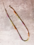 Pastel rainbow 925 necklace