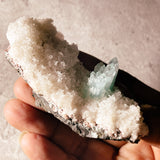 Green apophyllite specimen