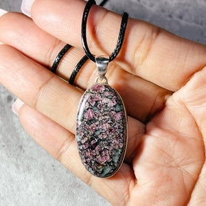 Eudialyte 925 pendant