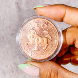 1 ounce copper zodiac coin