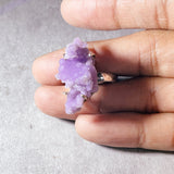 Grape agate 925 sz7 ring