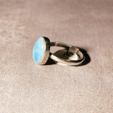 Larimar 925 s7.75 ring