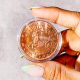 1 ounce copper zodiac coin