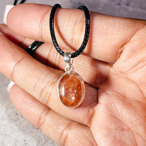 Sunstone 925 pendant