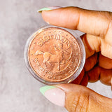 1 ounce copper zodiac coin