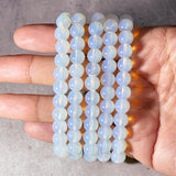 Opalite 8mm stretch bracelet