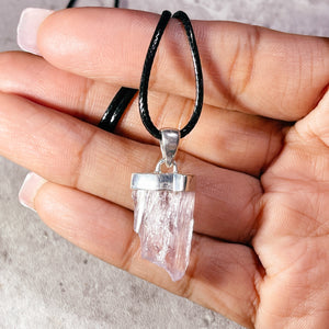 Kunzite 925 pendant